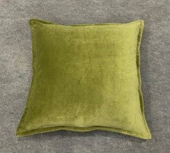 Olive Velvet cushion cover BHAT006