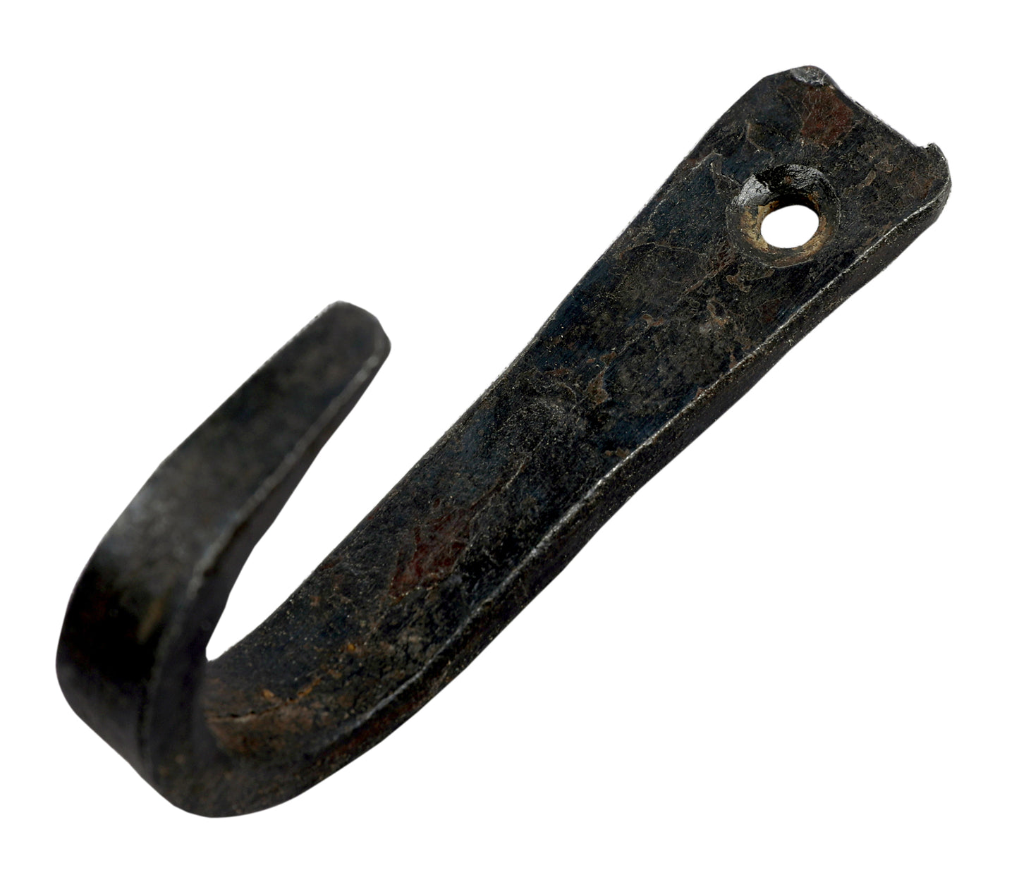Hand forged iron hook EC8044