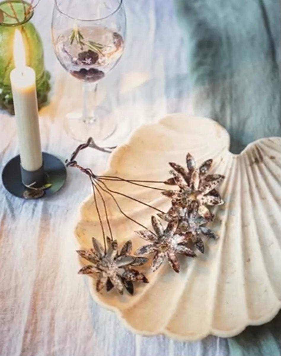 Candle holder zinc EW-5297zi
