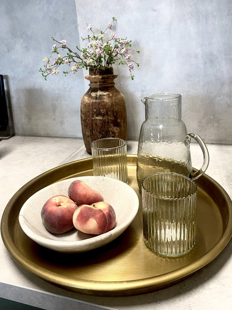 Plateau de service rond E003