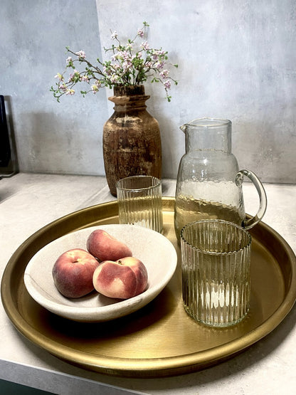 Plateau de service rond E003