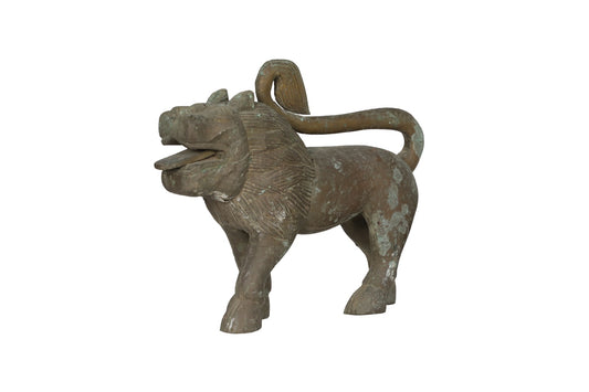 Copper brass lion