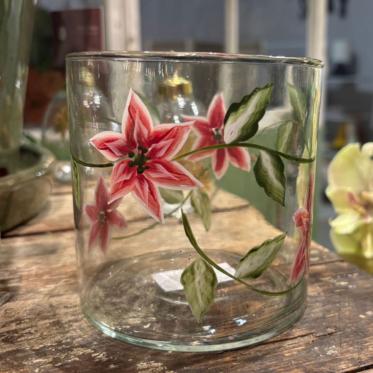Tealight Holder Botanical Bloom WEL279