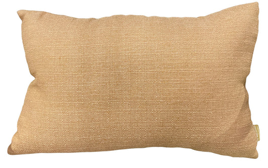 Housse de coussin en lin saumon Sym102