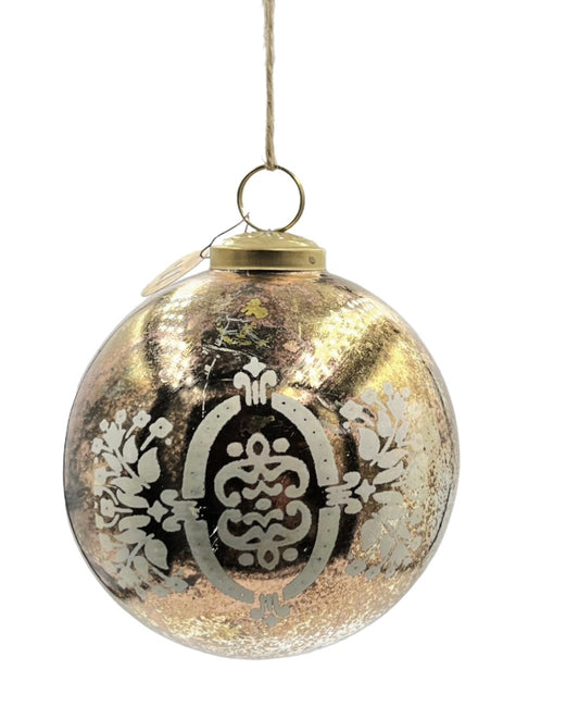 Christmas ball paisley design WEL173