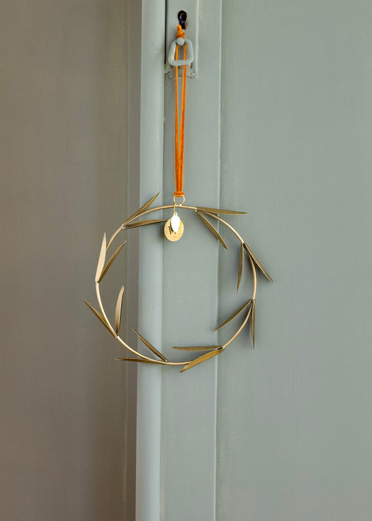 Brass wreath EW-5307br