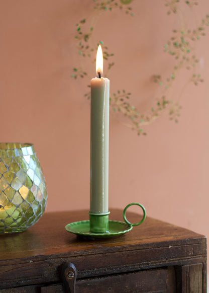 Candle holder Jolie green DG09