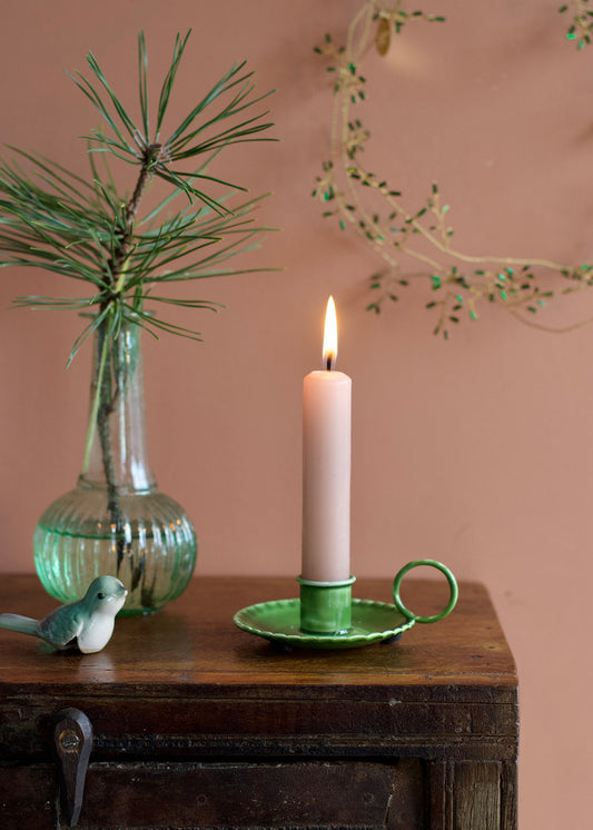 Candle holder Jolie green DG09