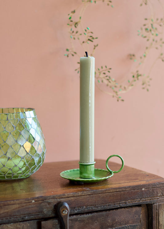 Candle holder Jolie green DG09