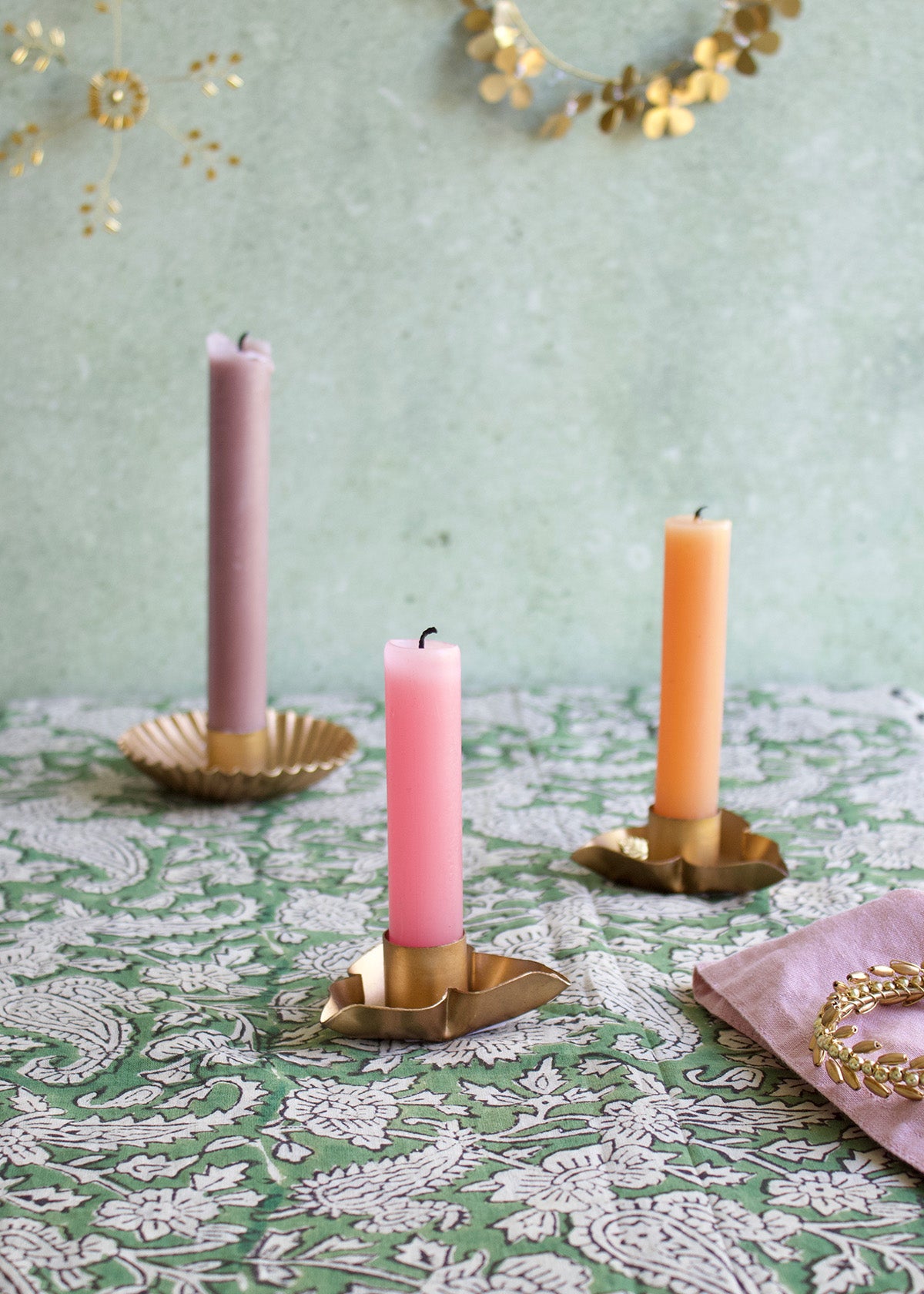 Candle holder Oxalis TI240031