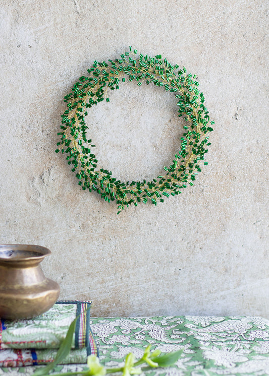 Green Christmas Wreath WD83