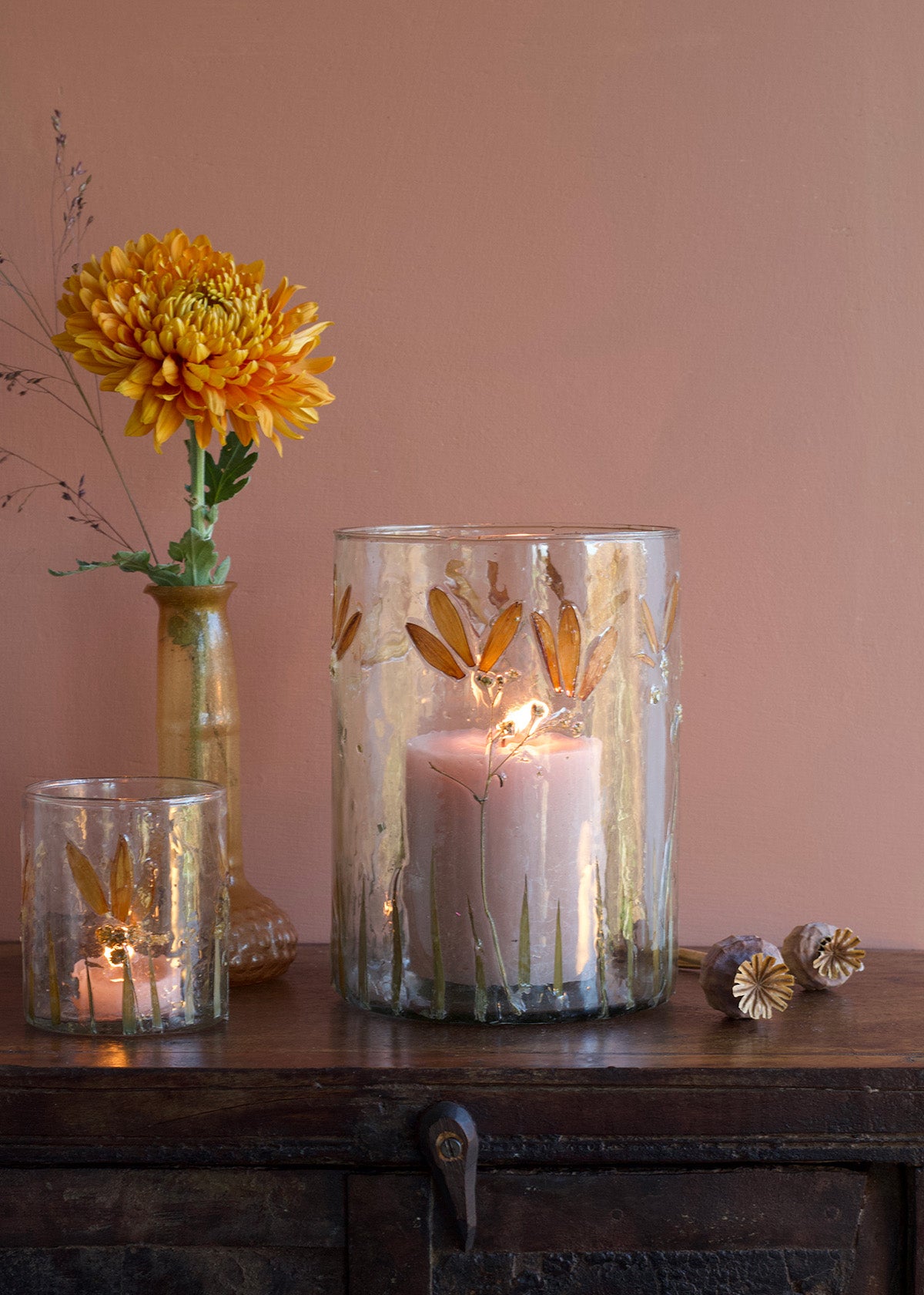 bloemenmozaïek L WEL243