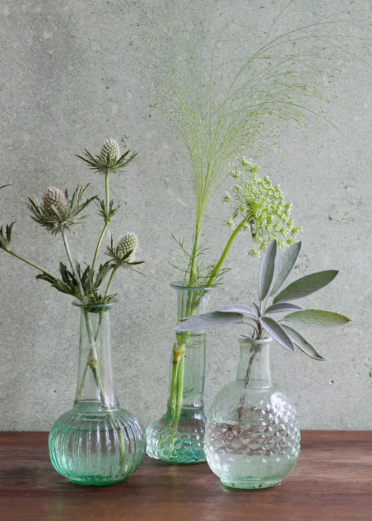 Green vase WEL229