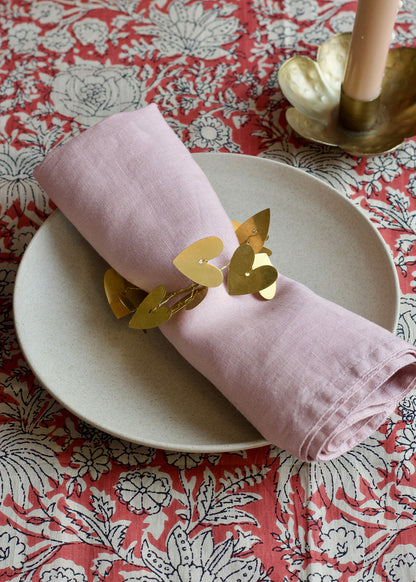 Large heart Napkin ring TI240007