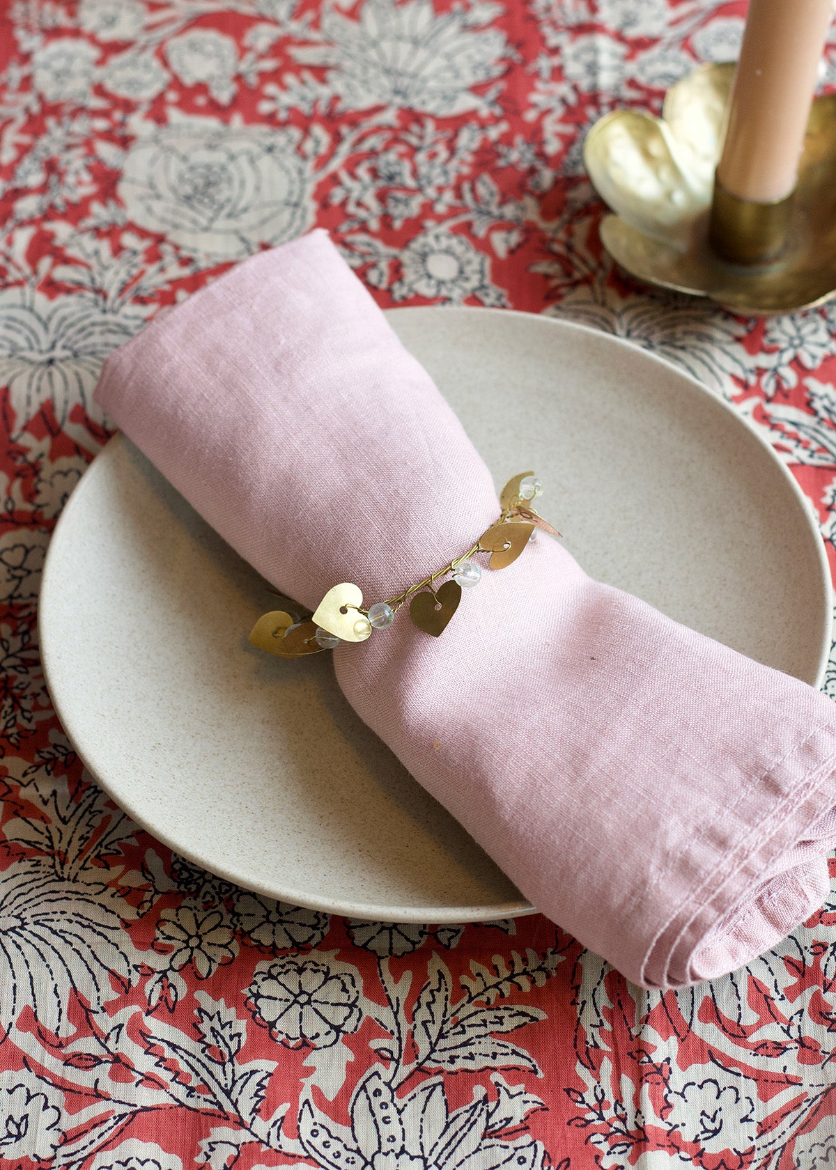 Napkin ring hearts TI24001