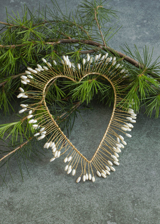 Coeur halo nacré WD54