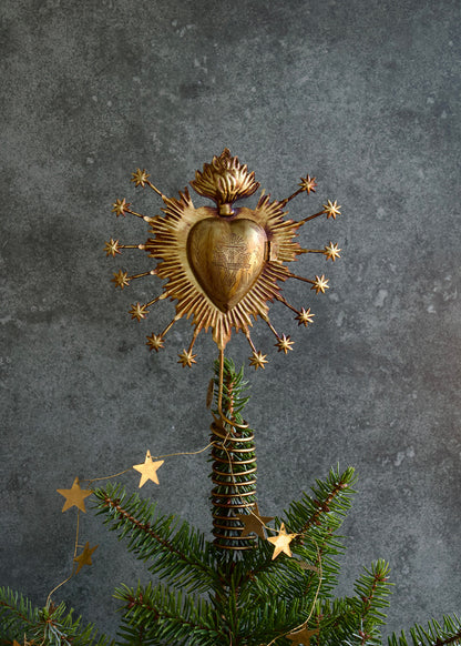 tree topper sacred hearts NAW23153