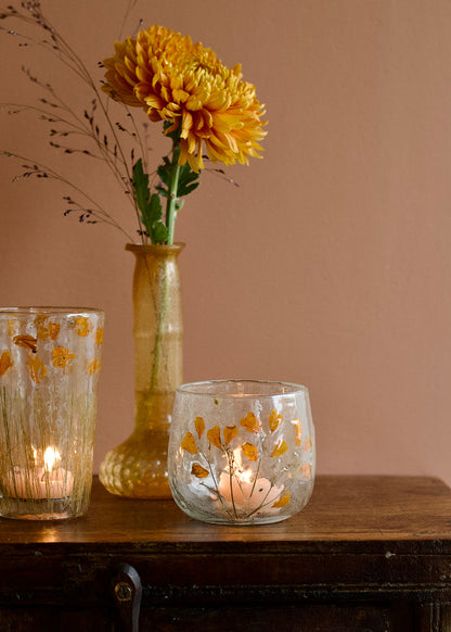 Vase orange flower WEL245