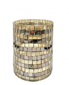 Vase mosaic color beads WEL148